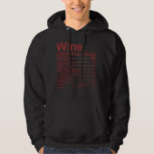 Wijn Hoodie (Voorkant)