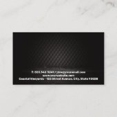 Wijn Houtsvat Visitekaartje (Achterkant)