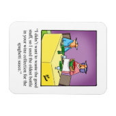 Wijn Humor koelkastmagneet Magneet (Horizontaal)