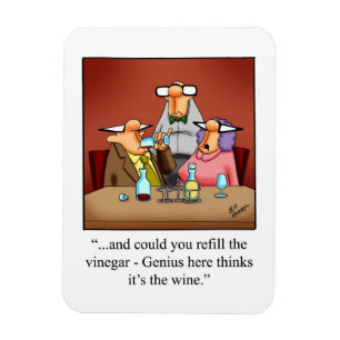 Wijn Humor koelkastmagneet Magneet