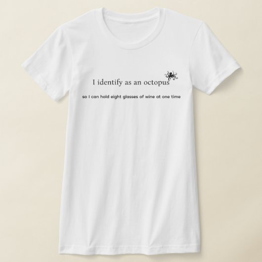 Wijn Humor T-shirt (Laagn)