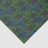 Wijn in blauw,  Morris-patroon Tissuepapier (Detail)