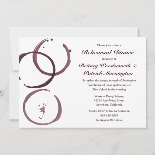 Wijn in de wijnbouw — repetitie in het binnenste g kaart (Voorkant)