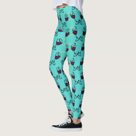 Wijn in mijn Yoga-pants Leggings