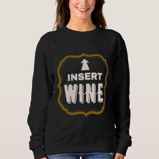 Wijn invoegen trui (Voorkant)
