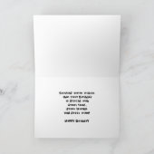 Wijn is de vraag grappig Wijn gezegde geschenken Kaart (Binnen)