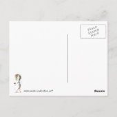 Wijn is de vraag of grappige cadeaus voor gezegde  briefkaart (Achterkant)