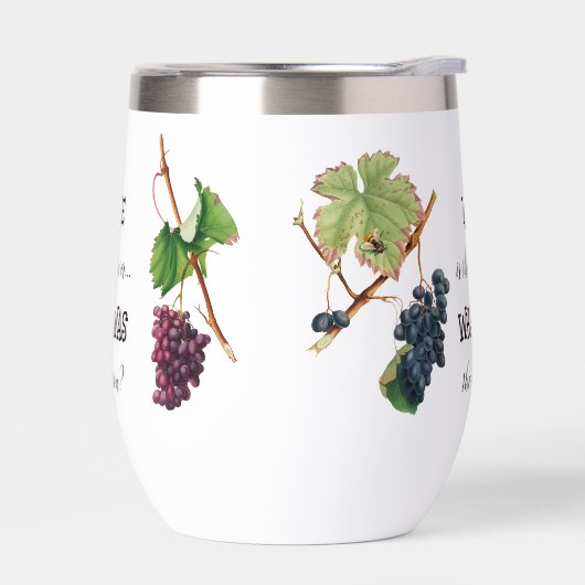 Wijn is het antwoord Grappig