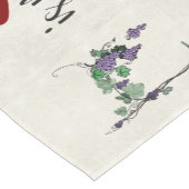 Wijn is mijn therapietafel korte tafelloper (Hoek)