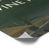 Wijn is Poster van gebotteld poëzie (Hoek)