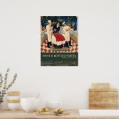 Wijn is Poster van gebotteld poëzie (Keuken)
