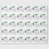 Wijn is voor vrouwen cadeaupapier (Vlak)