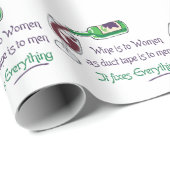 Wijn is voor vrouwen cadeaupapier (Rol Hoek)