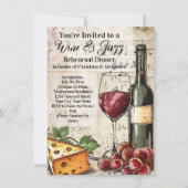 Wijn & Jazz Probediner Kaart (Voorkant)