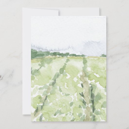 Wijn & kaas Charcuterie Verlovingsfeest Kaart (Achterkant)