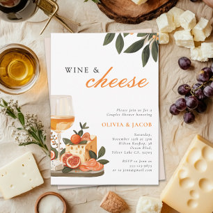 Wijn & kaas Douche Kaart