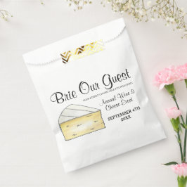 Wijn Kaas Proeverij Cocktail Party Brie Onze Gast Bedankzakje