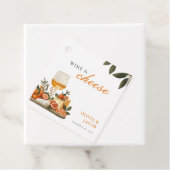 Wijn & Kaas Verlovingspartij Bedankjes Labels (In situ)