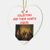 wijn keramisch ornament (Links)