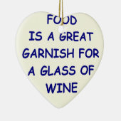 wijn keramisch ornament (Rechts)