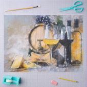 Wijn Keuken 20x30-decoupage Tissuepapier (Craft)