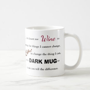 Wijn/koffie — Prayer van de dienst Wijn/Koffie  Koffiemok