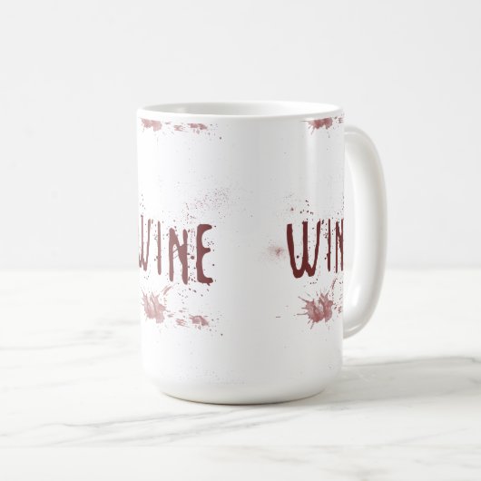 Wijn Koffiemok (Voorkant rechts)