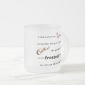 Wijn-/koffiestesten - Mok met koude riem (Voorkant rechts)