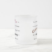 Wijn-/koffiestesten - Mok met koude riem (Center)