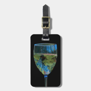 Wijn Kunst Bagagelabel