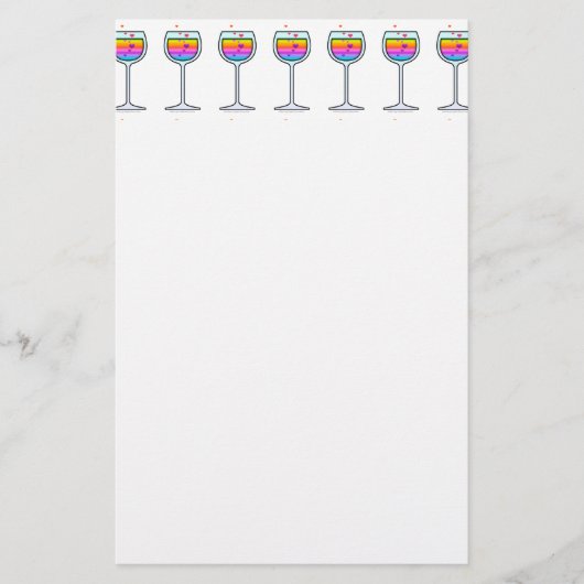 WIJN KUNST KANTOORBEHOORFTEN BRIEFPAPIER (Voorkant)