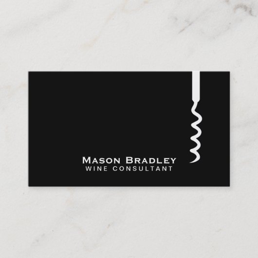 Wijn | KURKENTREKKER II Visitekaartje (Voorkant)