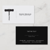 Wijn | KURKENTREKKER II Visitekaartje (Voorkant / Achterkant)