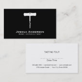 Wijn | KURKENTREKKER Visitekaartje (Voorkant / Achterkant)