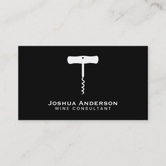 Wijn | KURKENTREKKER Visitekaartje (Voorkant)