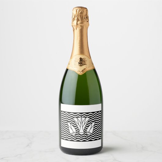 Wijn Lable Sparkling Wijnetiket (Voorkant)