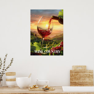 Wijn Land Poster