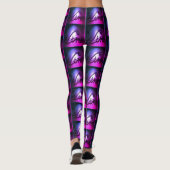 Wijn Leggings (Achterkant)