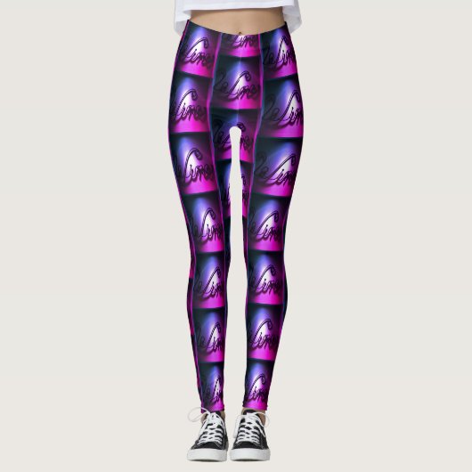 Wijn Leggings (Voorkant)