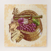 wijn legpuzzel (Horizontaal)