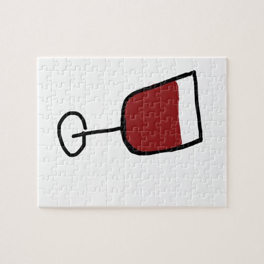 Wijn Legpuzzel (Horizontaal)