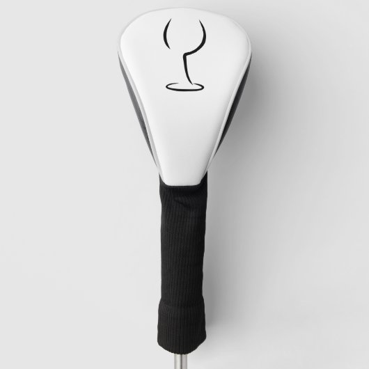 Wijn-Logo Golfheadcover (Voorkant)