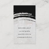 Wijn-Logo | Rock Texture Visitekaartje (Achterkant)