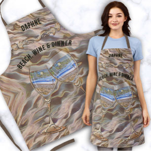 Wijn & Los Muertos Beach 786 Schort