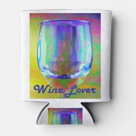 Wijn Lover Blikjeskoeler (Voorkant)