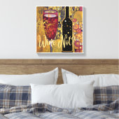 Wijn Lover Canvas Afdruk (Insitu (Slaapkamer))