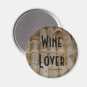 Wijn Lover Magneet (Voorkant / Achterkant)