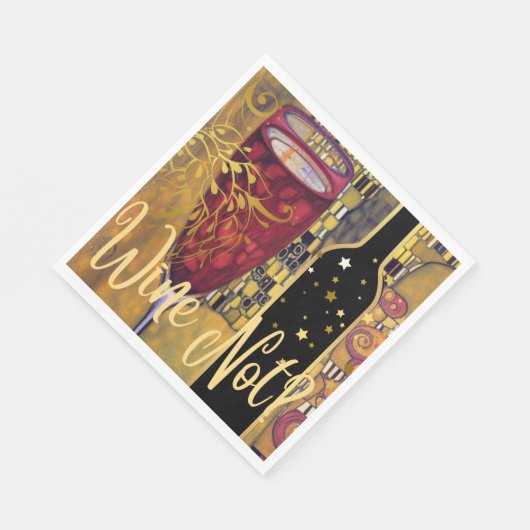 Wijn Lover Servet (Hoek)