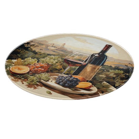 Wijn Lover Snijplank (Hoek)