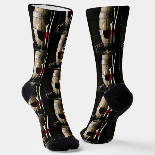 Wijn Lover Sokken (Gebogen)